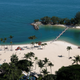 A view of Siloso Beach on Sentosa Island in Singapore June 4, 2018. Picture taken June 4, 2018. REUTERS/Edgar Su - RC120829F740